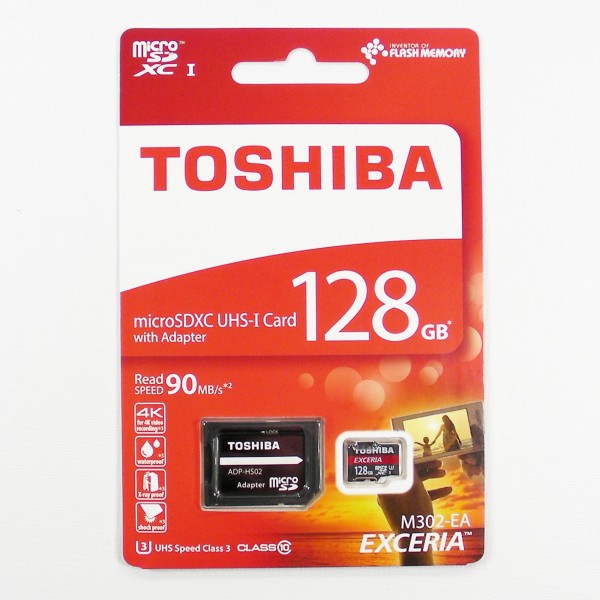 128GB Toshiba Exceria Micro SDXC U3 ( Made in Japan )